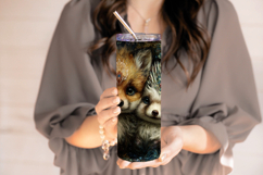 Animal Tumbler Wrap, Fox x Hedgehog Sublimation, s2 Product Image 4