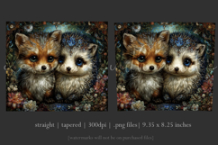 Animal Tumbler Wrap, Fox x Hedgehog Sublimation, s4 Product Image 3