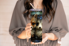 Animal Tumbler Wrap, Fox x Hedgehog Sublimation, s4 Product Image 4