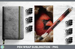 GorgeousAnimals Geode Wall Pen Wrap design.