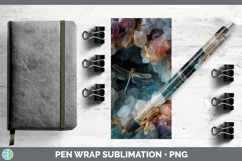 GorgeousAnimals Geode Wall Pen Wrap design.