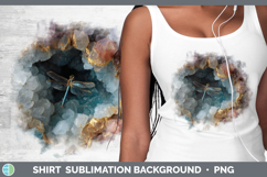 GorgeousAnimals Geode Wall Shirt design.