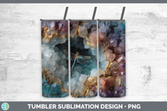 GorgeousAnimals Geode Wall Tumbler design.