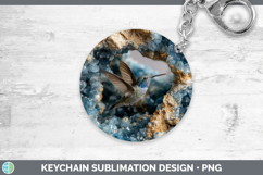 GorgeousAnimals Geode Wall Keychain design.
