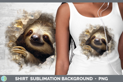 GorgeousAnimals Geode Wall Shirt design.
