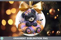 GorgeousAnimals Halloween Ornament design.