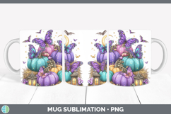 GorgeousAnimals Halloween Mug Wrap design.