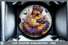 GorgeousAnimals Halloween Car Coaster design.