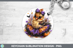 GorgeousAnimals Halloween Keychain design.