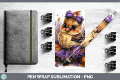 GorgeousAnimals Halloween Pen Wrap design.
