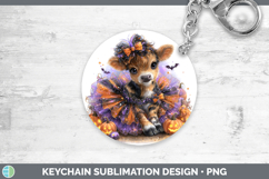 GorgeousAnimals Halloween Keychain design.