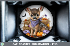 GorgeousAnimals Halloween Car Coaster design.