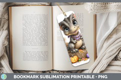 GorgeousAnimals Halloween Bookmark design.