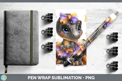 GorgeousAnimals Halloween Pen Wrap design.