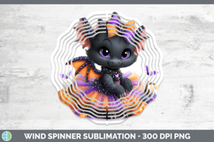 GorgeousAnimals Halloween Wind Spinner design.