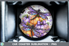 GorgeousAnimals Halloween Car Coaster design.