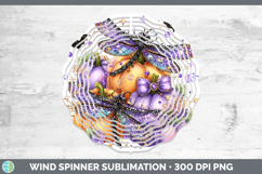 GorgeousAnimals Halloween Wind Spinner design.