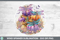GorgeousAnimals Halloween Wind Spinner design.