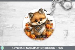 GorgeousAnimals Halloween Keychain design.