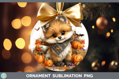 GorgeousAnimals Halloween Ornament design.