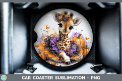 GorgeousAnimals Halloween Car Coaster design.