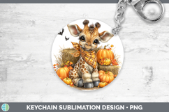 GorgeousAnimals Halloween Keychain design.