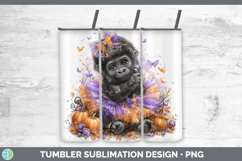 GorgeousAnimals Halloween Tumbler design.