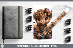 GorgeousAnimals Halloween Pen Wrap design.