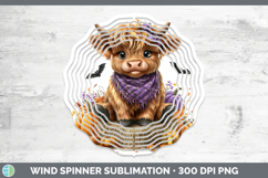 GorgeousAnimals Halloween Wind Spinner design.