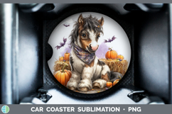 GorgeousAnimals Halloween Car Coaster design.