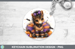 GorgeousAnimals Halloween Keychain design.
