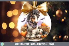 GorgeousAnimals Halloween Ornament design.
