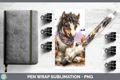 GorgeousAnimals Halloween Pen Wrap design.