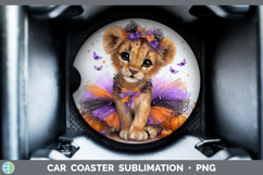 GorgeousAnimals Halloween Car Coaster design.