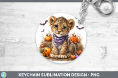GorgeousAnimals Halloween Keychain design.