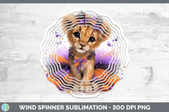 GorgeousAnimals Halloween Wind Spinner design.