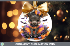GorgeousAnimals Halloween Ornament design.