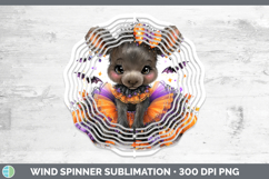 GorgeousAnimals Halloween Wind Spinner design.
