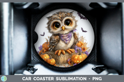 GorgeousAnimals Halloween Car Coaster design.