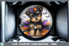 GorgeousAnimals Halloween Car Coaster design.