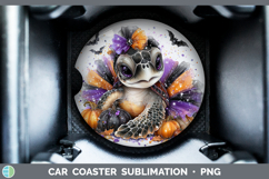GorgeousAnimals Halloween Car Coaster design.