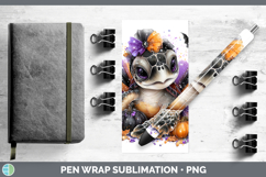 GorgeousAnimals Halloween Pen Wrap design.