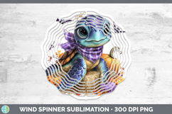 GorgeousAnimals Halloween Wind Spinner design.