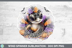GorgeousAnimals Halloween Wind Spinner design.