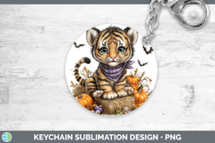 GorgeousAnimals Halloween Keychain design.