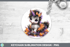GorgeousAnimals Halloween Keychain design.
