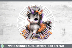 GorgeousAnimals Halloween Wind Spinner design.