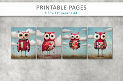 animal illustrations for kids, junk journal pages Product Image 2