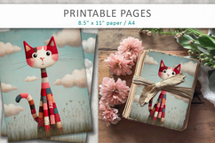 printable animal illustrations for kids, cute animal pages Product Image 3