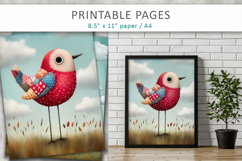 cute animal junk journal printable pages Product Image 6